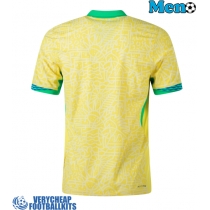 Brazil Replica Home Shirt Copa America 2024 Short Sleeve